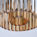 Mała lampa wisząca - kolumna bursztynowych kryształów MW-LIGHT Loft 498015203