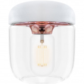 Mała lampka wisząca Acorn UMAGE biała / miedź 02106