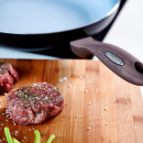 Mała patelnia aluminiowa 20 cm GresWood Moneta, indukcja 0004140120