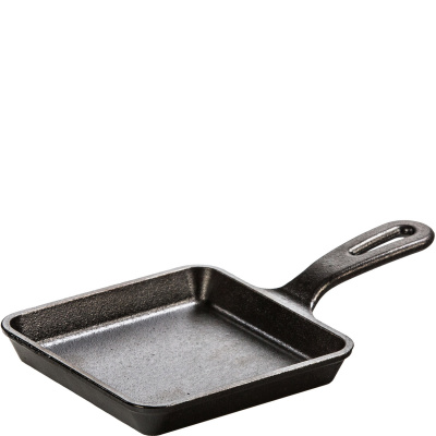Mała patelnia żeliwna, kwadratowa 13 cm Lodge L5WS3