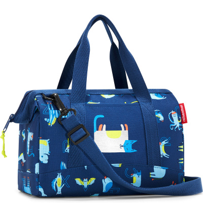 Mała torba allrounder XS Reisenthel kids abc friends niebieska RIQ4066