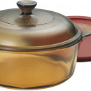 Mały garnek szklany z pokrywką Visions 1,25Litra VS-12