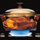 Mały garnek szklany z pokrywką Visions 1,25Litra VS-12