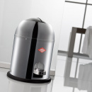 Mały kosz na śmieci czerwony, pedałowy 9 Litrów Single Master Wesco 180212-02