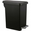Mały kosz na śmieci pedałowy Slim 10L simplehuman czarny CW1329