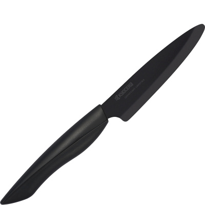Mały nóż z czarnej ceramiki Kyocera Shin 11 cm ZK-110BK-BK