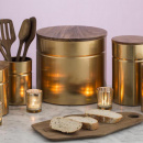 Mały pojemnik kuchenny Modern Kitchen Typhoon złoty 1401.180