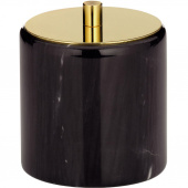 Marmurowy pojemnik na płatki kosmetyczne - waciki Liron Kela KE-20015