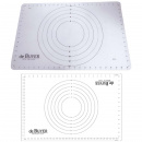 Mata silikonowa do ciasta z oznaczeniami średnic 60x40 cm de Buyer D-4937-60