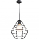 Metalowa lampa wisząca na jedną żarówkę Vitaluce VE4142/1S