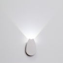 Metalowy kinkiet ścienny LED w kształcie łezki RegenBogen 662020101