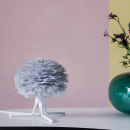 Micro lampka wisząca z szarych piór Eos UMAGE 02123