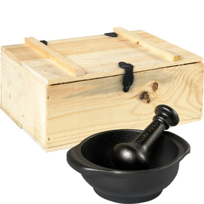 Mini moździerz w drewnianym opakowaniu Tradition Skeppshult 0018T