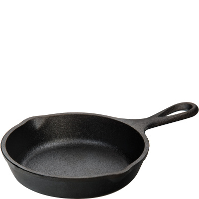 Miniaturowa patelnia żeliwna 12 cm impregnowana olejem Lodge H5MS