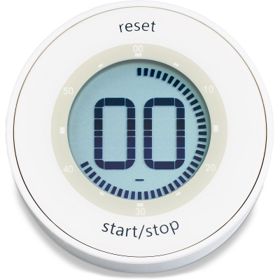 Minutnik elektroniczny z wyświetlaczem LCD - ADE okrągły AD-TD 1800-1