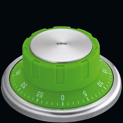Minutnik z magnesem Cilio zielony CI-294590
