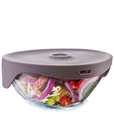 Misa do gotowania na parze w mikrofalówce Tomorrow's Kitchen szara TK-29603606