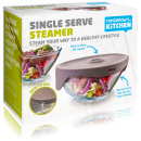 Misa do gotowania na parze w mikrofalówce Tomorrow's Kitchen szara TK-29603606