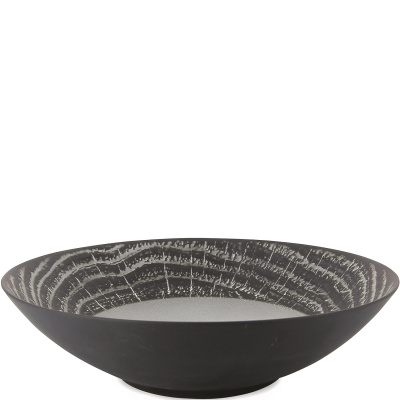 Misa do serwowania 33 cm, porcelanowa Arborescence Revol szara RV-650450-2