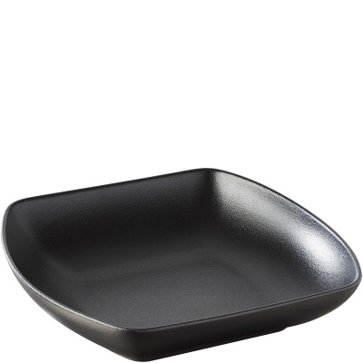 Misa do serwowania z czarnej porcelany 20x20 cm Revol Club RV-647672-4