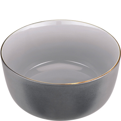 Misa porcelanowa, szara Time Verlo 22 cm V-80003-1