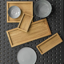 Misa porcelanowa, szara Time Verlo 22 cm V-80003-1