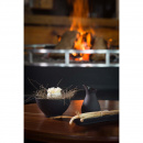 Miseczka do ryżu porcelanowa 300 ml Equinoxe Revol czarna RV-649595-6