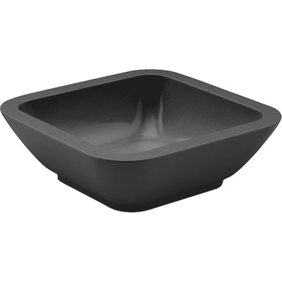 Miseczka kwadratowa Zak! Designs Black & White 9 cm czarna ZA-0015-0362E
