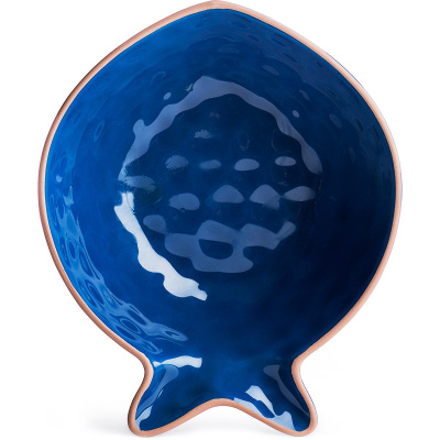 Miseczka niebieska do serwowania w kształcie rybki Seafood Sagaform SF-5017826