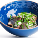 Miseczka niebieska do serwowania w kształcie rybki Seafood Sagaform SF-5017826