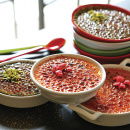 Miseczka porcelanowa do creme brulee Revol Froissee biała 644855