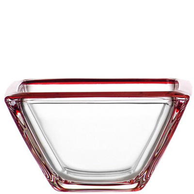 Miseczka szklana Corner Leonardo czerwona 045415