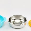 Miseczka z pokrywką dla dzieci niebieska Infant Cuitisan EC10103B