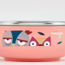 Miseczka z pokrywką dla dzieci różowa Infant Cuitisan EC10103P