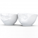 Miseczki porcelanowe Buźki Całująca i Uśmiechnięta 58Products TS-12201