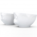 Miseczki porcelanowe Buźki Całująca i Uśmiechnięta 58Products TS-12201