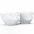 Miseczki porcelanowe Buźki Całująca i Uśmiechnięta 58Products TS-12201