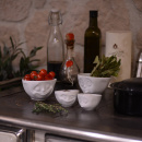 Miseczki porcelanowe Buźki Szczęśliwa i Nadąsana 58Products TS-12301