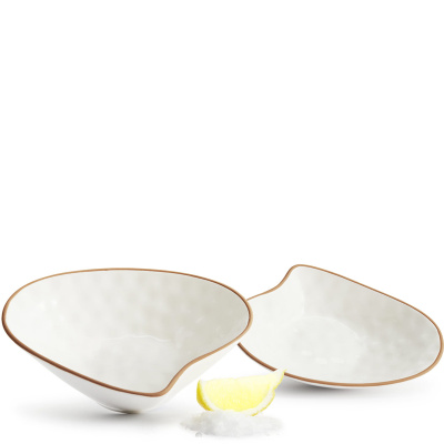 Miseczki porcelanowe w kształcie muszli morskiej Seafood Sagaform SF-5017364