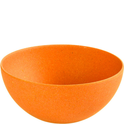Miska bambusowa 25cm Lurch BigGreenFoot pomarańczowa LU-00019041