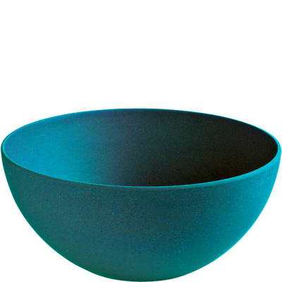 Miska bambusowa 30cm Lurch BigGreenFoot niebieska LU-00019054