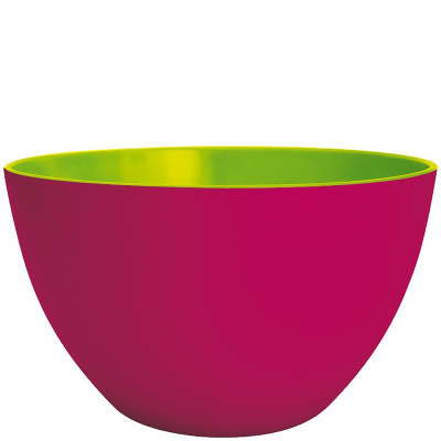 Miska Duo Zak! Designs malinowo-zielona 28cm 1701-1892