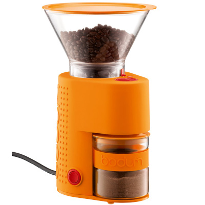 Młynek do kawy elektryczny Bistro Z Bodum pomarańczowy BD-10903-106