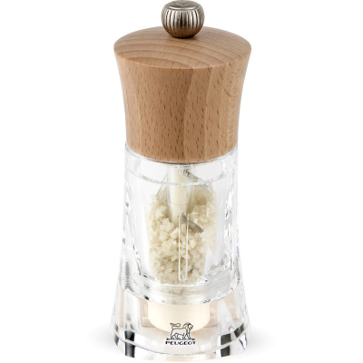 Młynek do mokrej soli morskiej Oleron Peugeot akryl / drewno bukowe PG-29920