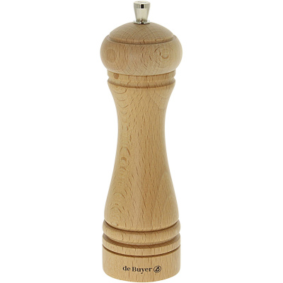Młynek do pieprzu 18 cm Java de Buyer bukowy D-P246-180101