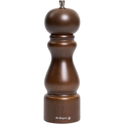 Młynek do pieprzu ciemnobrązowy 20 cm Rumba de Buyer D-P230-200202