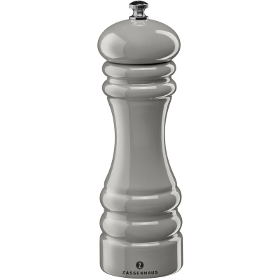 Młynek do pieprzu drewniany, szary Zassenhau Berlin 18 cm ZS-023312
