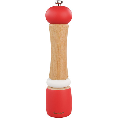 Młynek do pieprzu drewniany Tala 25 cm, czerwony 10B11158