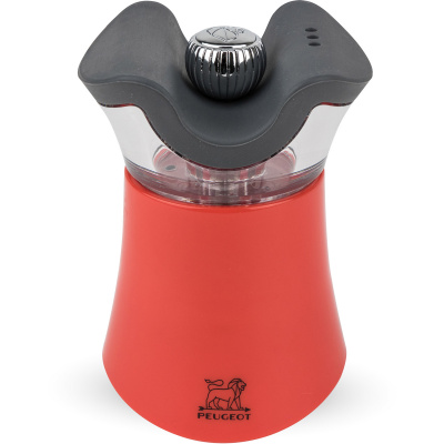 Młynek do pieprzu z solniczką Peugeot Pep's 8cm czerwony PG-30902