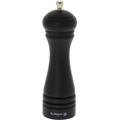 Młynek do soli 18 cm Java de Buyer czarny mat D-S346-180404